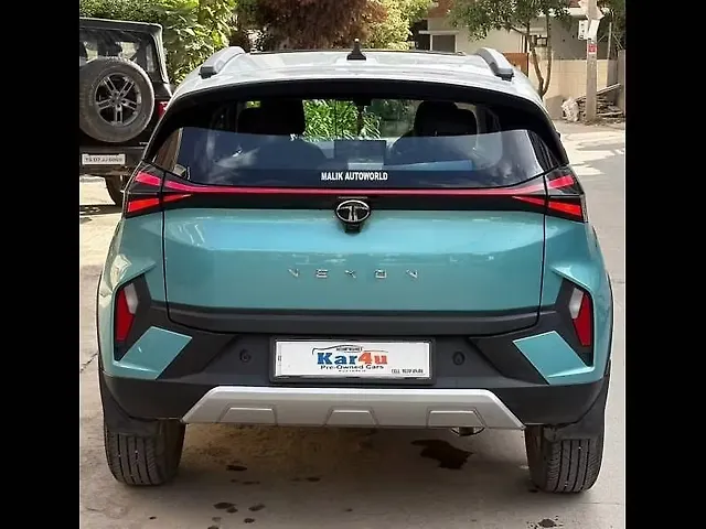 Used Tata Nexon Fearless Plus (S) Purple 1.2 Petrol 7DCA Dual Tone [2023-2025] in Hyderabad