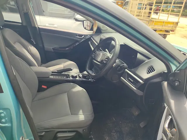 Used Tata Nexon Fearless Plus (S) Purple 1.2 Petrol 7DCA Dual Tone [2023-2025] in Hyderabad