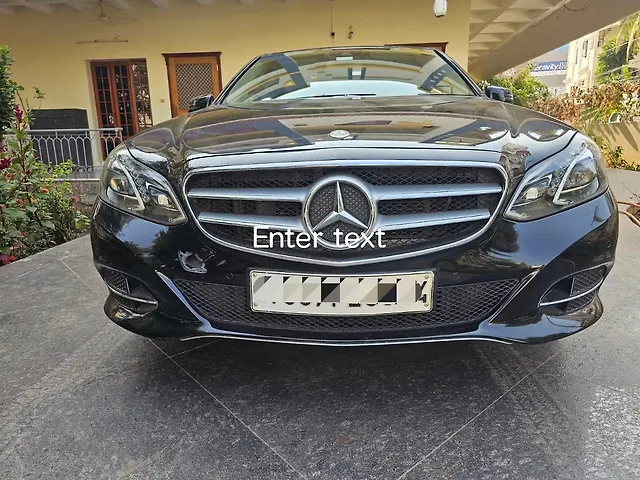 Used 2016 Mercedes-Benz E-Class in Hyderabad