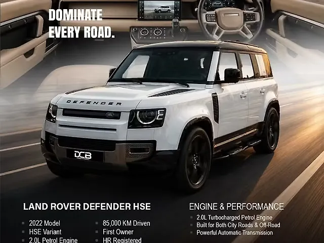 Used 2022 Land Rover Defender in Delhi Used 2022 Land Rover Defender in Delhi