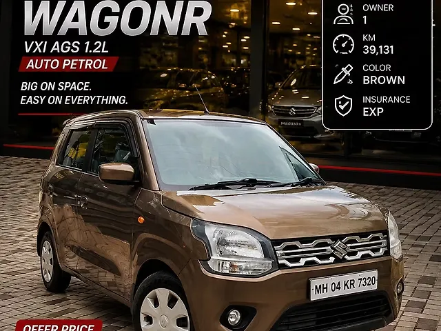 Used 2021 Maruti Suzuki Wagon R in Mumbai Used 2021 Maruti Suzuki Wagon R in Mumbai