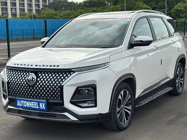 Used MG Hector Plus [2023-2025] Savvy Pro 1.5 Turbo Petrol CVT 6 STR in Thane