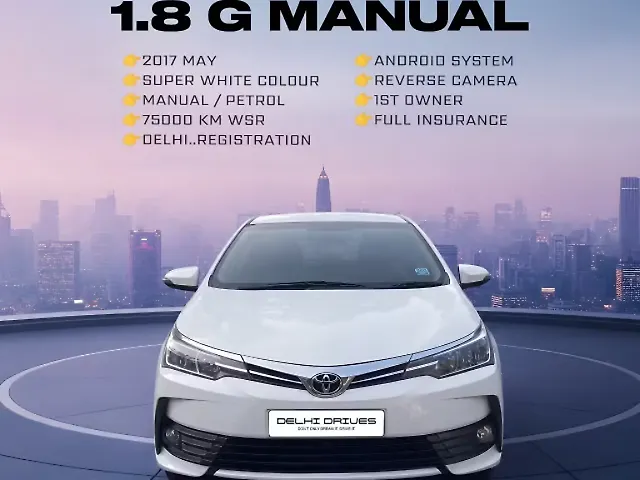 Used 2017 Toyota Corolla Altis in Delhi Used 2017 Toyota Corolla Altis in Delhi
