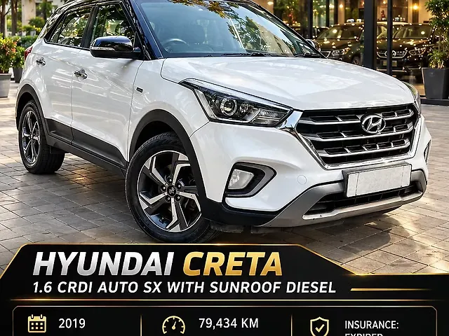 Used 2019 Hyundai Creta in Mumbai