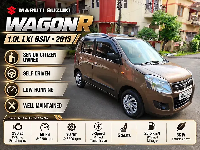 Used 2013 Maruti Suzuki Wagon R in Kolkata Used 2013 Maruti Suzuki Wagon R in Kolkata