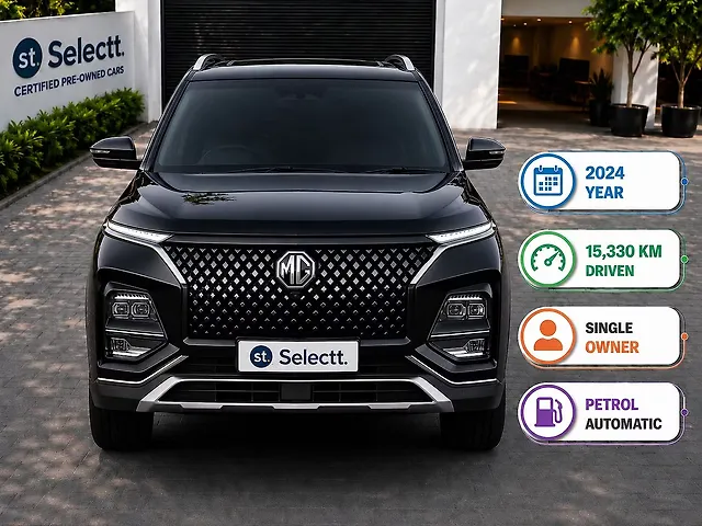 Used 2024 MG Hector Plus in Mumbai