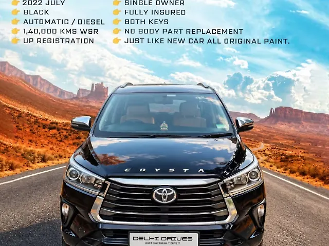 Used 2022 Toyota Innova Crysta in Delhi