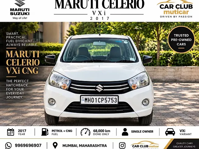 Used 2017 Maruti Suzuki Celerio in Mumbai Used 2017 Maruti Suzuki Celerio in Mumbai
