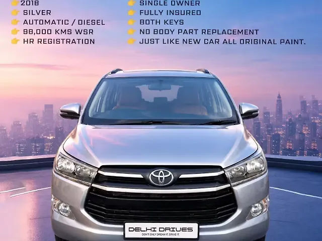 Used 2018 Toyota Innova Crysta in Delhi Used 2018 Toyota Innova Crysta in Delhi