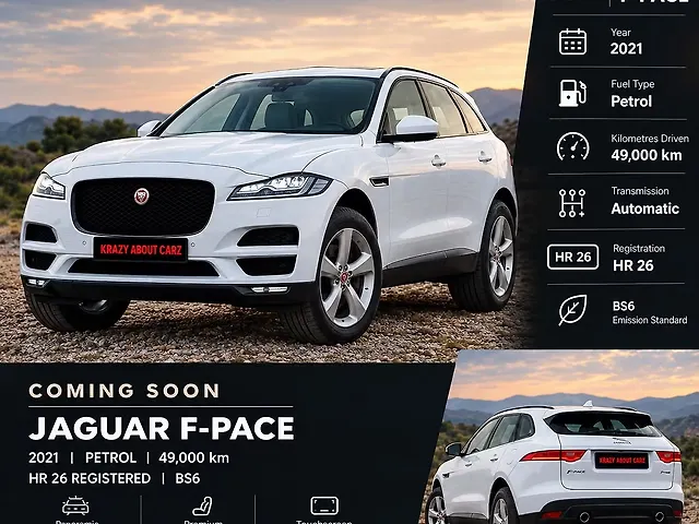 Used 2021 Jaguar F-Pace in Delhi