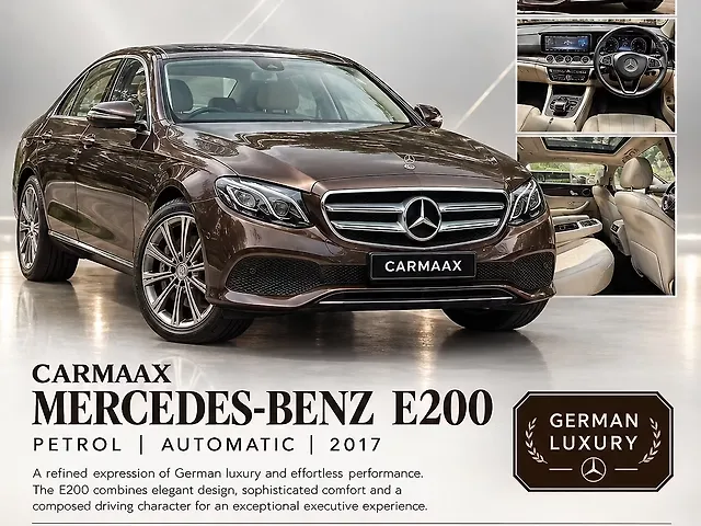Used 2017 Mercedes-Benz E-Class in Delhi