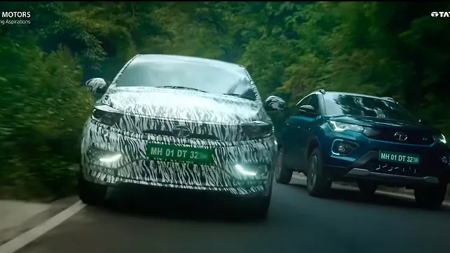 A teaser shows off the new Tigor EV with Ziptron A teaser shows off the new Tigor EV with Ziptron