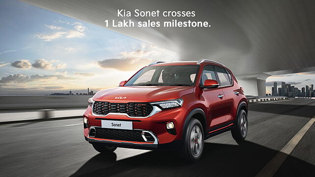 Kia Sonet crosses one lakh sales milestone