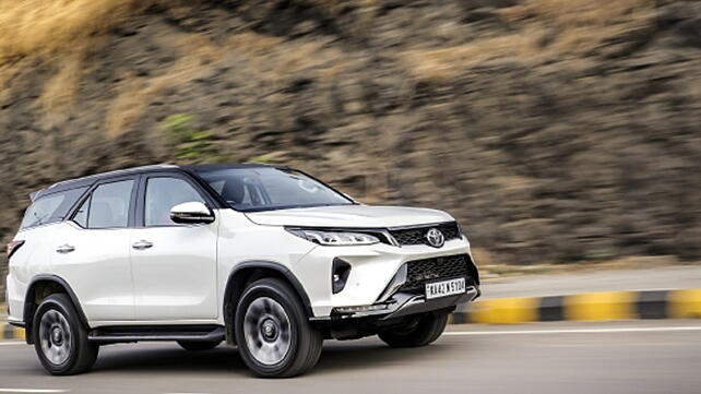 Toyota Fortuner Legender 4X4 variant launched in India at Rs 42.33 lakh