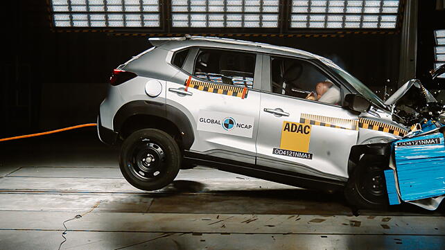 Nissan Magnite achieves four stars in the Global NCAP crash test
