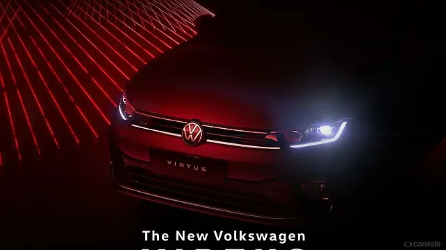 Volkswagen Virtus teased ahead of official launch in India Volkswagen Virtus teased ahead of official launch in India