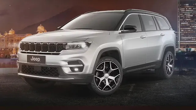 Seven-seat Jeep Meridian unveiled in India Seven-seat Jeep Meridian unveiled in India