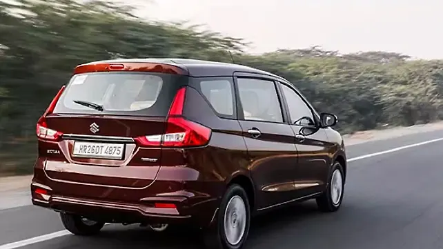 2022 Maruti Suzuki Ertiga to be offered in four variants and five colours 2022 Maruti Suzuki Ertiga to be offered in four variants and five colours