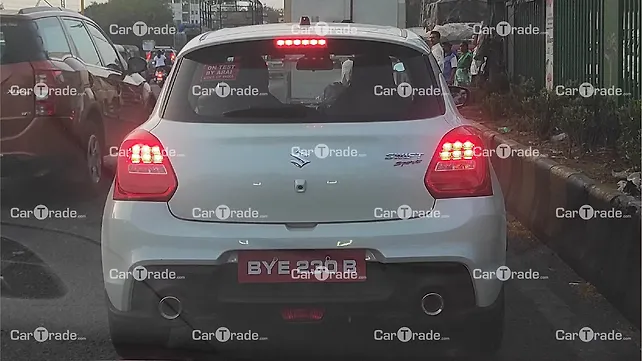 High-performance Suzuki Swift Sport spotted testing in Maharashtra High-performance Suzuki Swift Sport spotted testing in Maharashtra