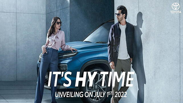 New Toyota Urban Cruiser Hyryder to debut tomorrow