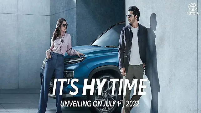 New Toyota Urban Cruiser Hyryder to debut tomorrow New Toyota Urban Cruiser Hyryder to debut tomorrow