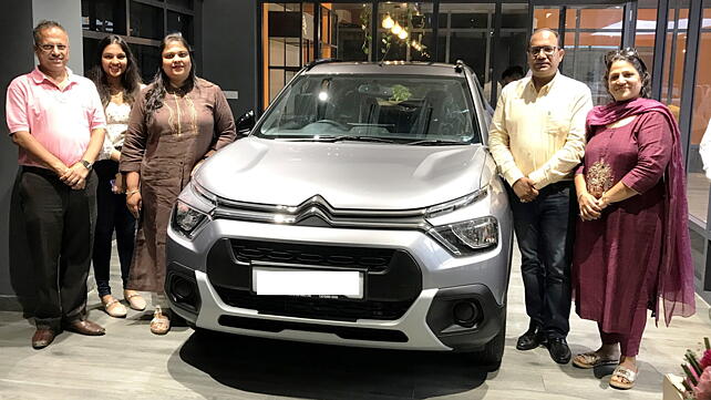 New Citroen C3 deliveries commence in India