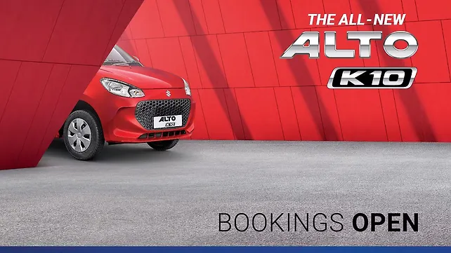 Maruti Suzuki Alto K10 bookings open; India launch on 18 August Maruti Suzuki Alto K10 bookings open; India launch on 18 August
