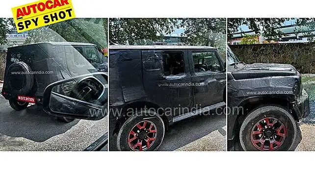 Maruti Suzuki five-door Jimny spied in India Maruti Suzuki five-door Jimny spied in India