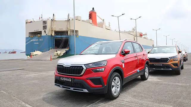 Skoda Kushaq exports commence from India Skoda Kushaq exports commence from India