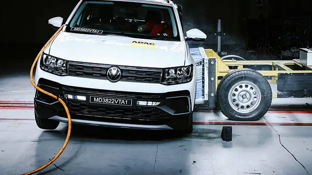 Volkswagen Taigun and Skoda Kushaq score five stars in Global NCAP crash test Volkswagen Taigun and Skoda Kushaq score five stars in Global NCAP crash test