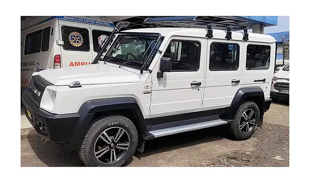 Force Gurkha five-door spied in production guise Force Gurkha five-door spied in production guise