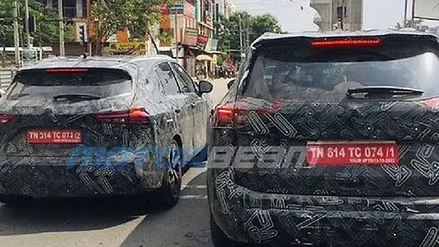 Nissan X-Trail test mule spotted in India Nissan X-Trail test mule spotted in India