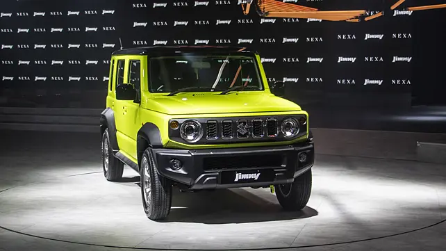 Maruti Jimny five-door to be launched in India later this year Maruti Jimny five-door to be launched in India later this year