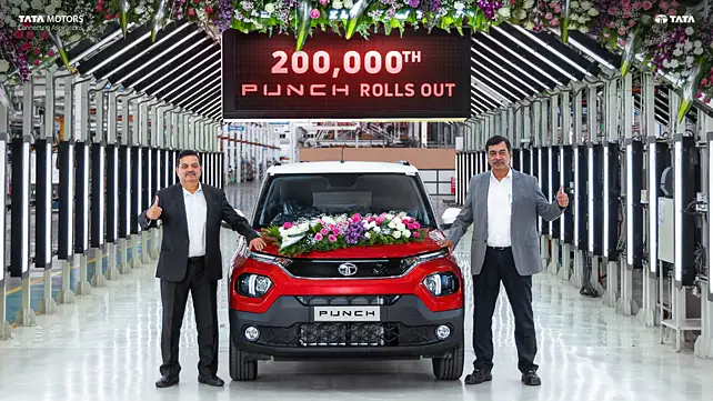 Tata Punch crosses 2 lakh units production milestone Tata Punch crosses 2 lakh units production milestone