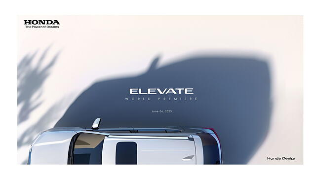 Honda Elevate SUV to be unveiled on 6 June; gets a sunroof