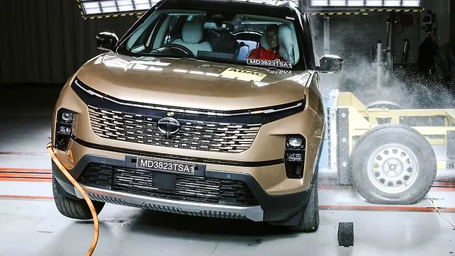 Tata Harrier and Safari facelifts score five-star in GNCAP crash test