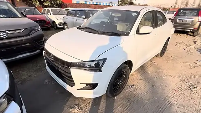 New-generation Maruti Dzire CNG spotted at dealership New-generation Maruti Dzire CNG spotted at dealership