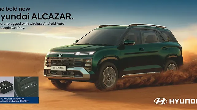 Hyundai Alcazar Mid-spec Variants Get Wireless Apple CarPlay and Android Auto