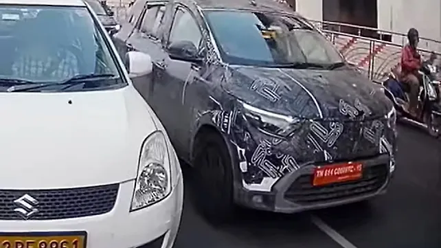 Renault Triber Front End Revealed in Latest Spy Shots