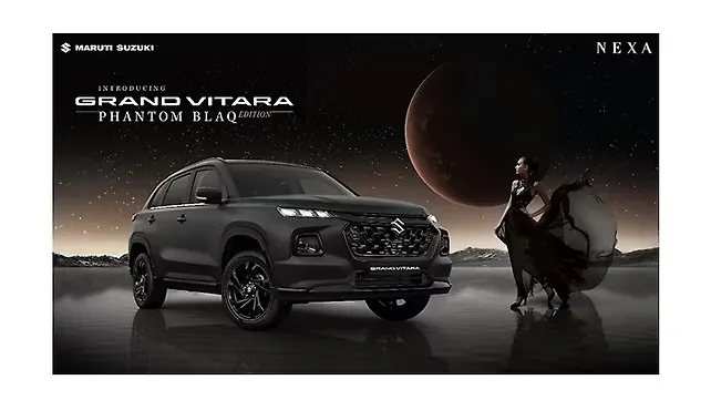 Maruti Suzuki Unveils Grand Vitara Phantom Blaq Edition 