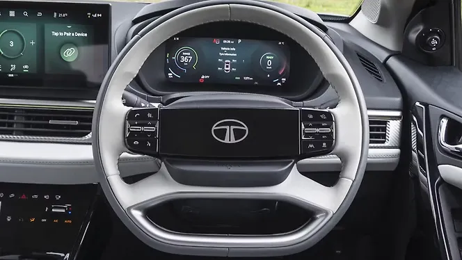 Tata Curvv EV 360° View Interior