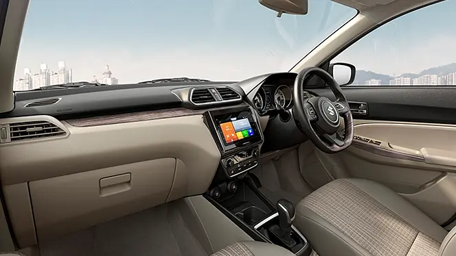 Maruti Suzuki Dzire 360° View Interior