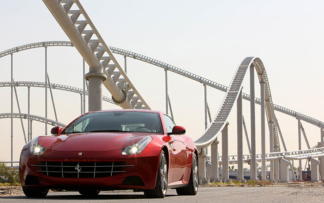 Ferrari FF Front View