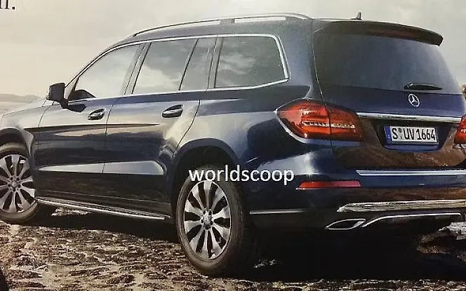 Black Aluminum Cross Bars For Mercedes Benz GLS 2016-2019 Roof Rack – 165 Lbs Capacity
