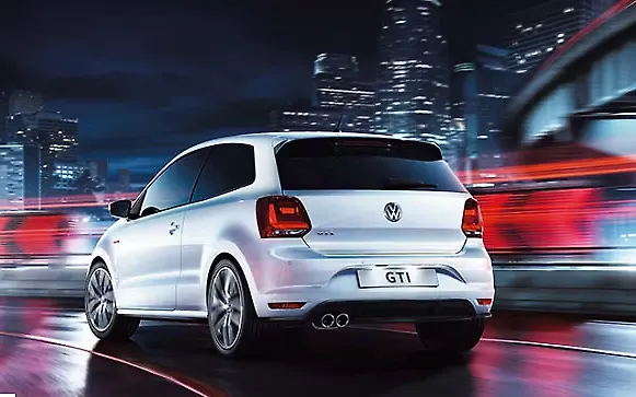 Volkswagen GTI Rear Left View Volkswagen GTI Rear Left View