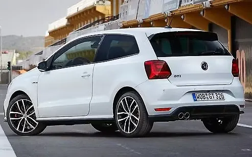 Volkswagen GTI Rear View Volkswagen GTI Rear View