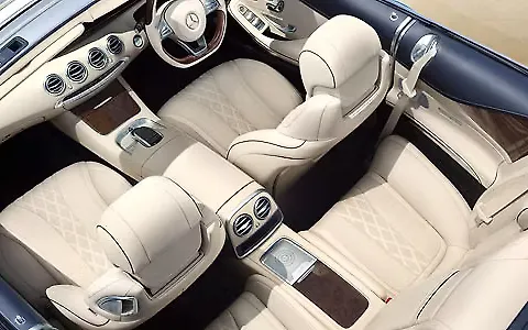 Mercedes-Benz S-Class Cabriolet Interior Mercedes-Benz S-Class Cabriolet Interior