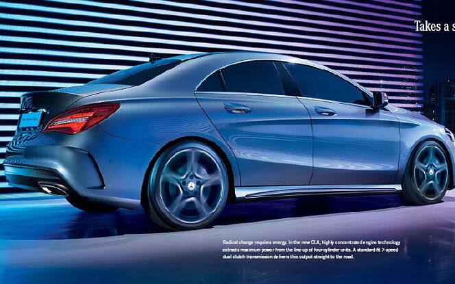 Mercedes-Benz CLA Right Rear View