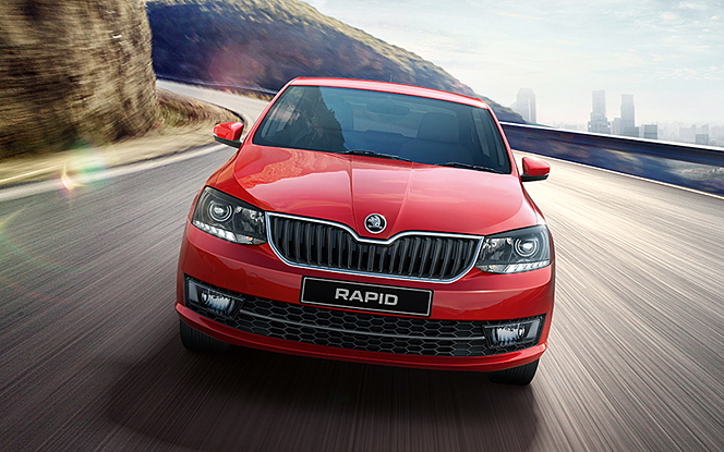 Skoda rapid front store glass price