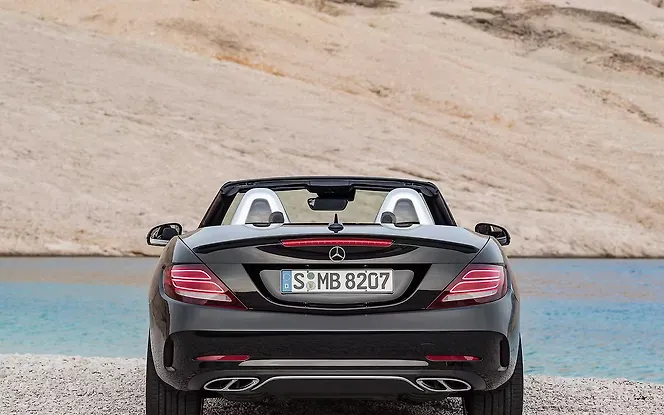 Mercedes-Benz SLC Rear View Mercedes-Benz SLC Rear View